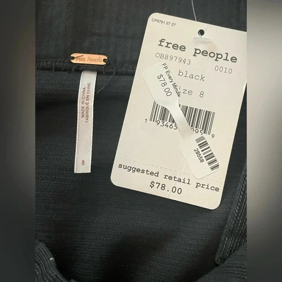 Free People Every Minute Every Hour Mini Skirt sz 8 New - Picture 10 of 12